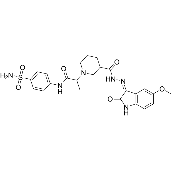 hCA/VEGFR-2-IN-3 Structure