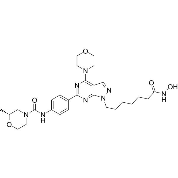 HDACs/mTOR Inhibitor 1 Structure
