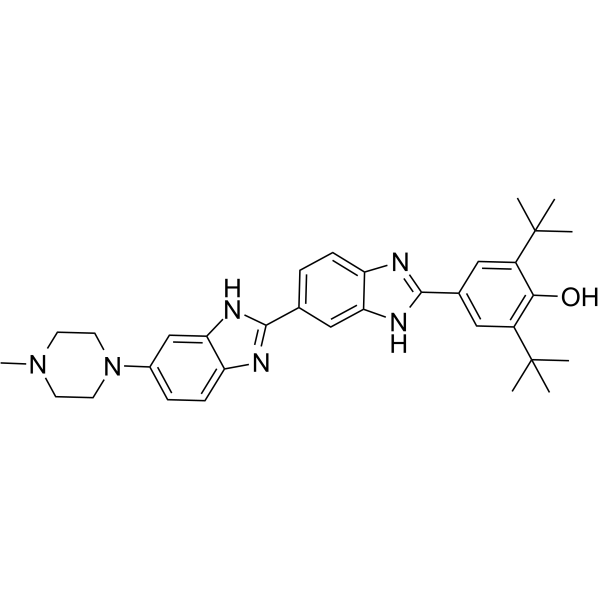 Hoechst 33258 analog 6 Structure