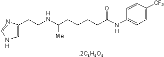HTMT dimaleate Structure