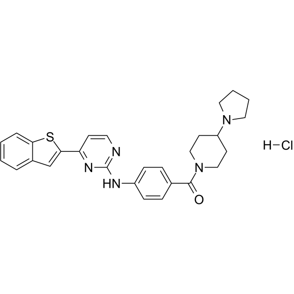 IKK 16 hydrochloride Structure