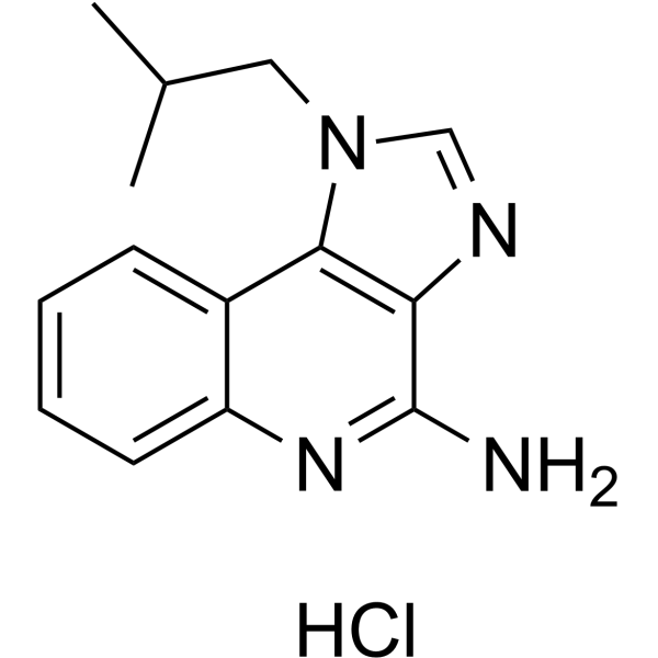 Imiquimod hydrochloride Structure