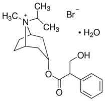 Ipratropium bromide monohydrate Structure