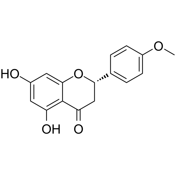 Isosakuranetin Structure