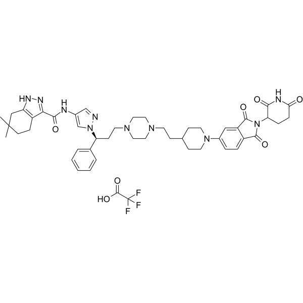 ITK degrader 1 Structure