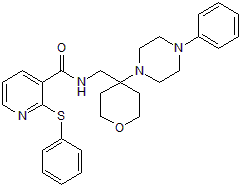 JNJ 47965567 Structure