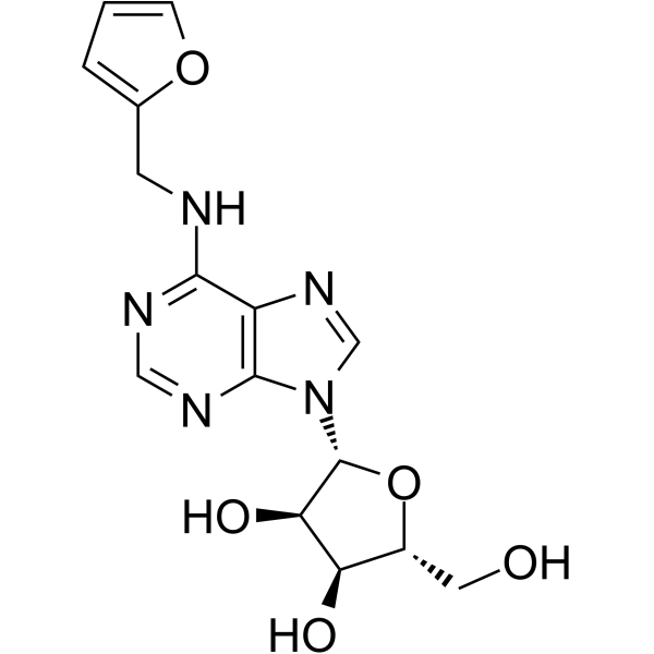 Kinetin riboside Structure