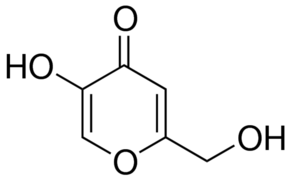 Kojic acid Structure