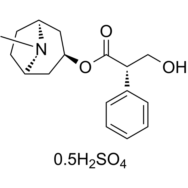 L-Hyoscyamine sulfate Structure