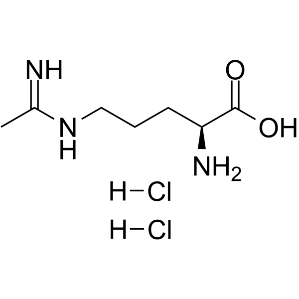 L-NIO dihydrochloride Structure