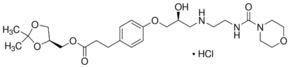 Landiolol hydrochloride Structure