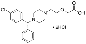 Levocetirizine dihydrochloride Structure