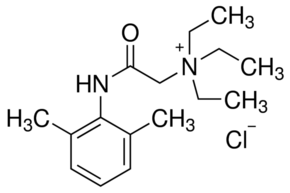 Lidocaine N-ethyl chloride Structure