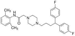 Lidoflazine Structure