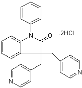 Linopirdine dihydrochloride Structure