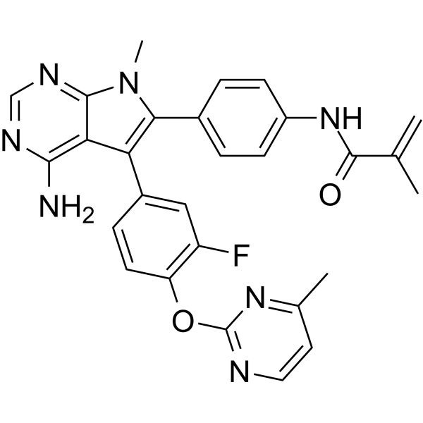 Lirafugratinib  Structure