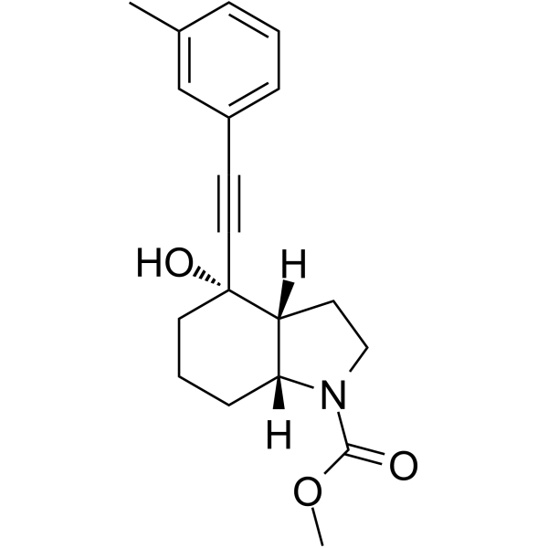 Mavoglurant Structure