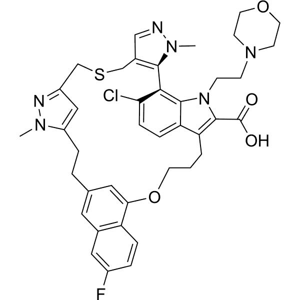 Mcl-1 inhibitor 15 Structure
