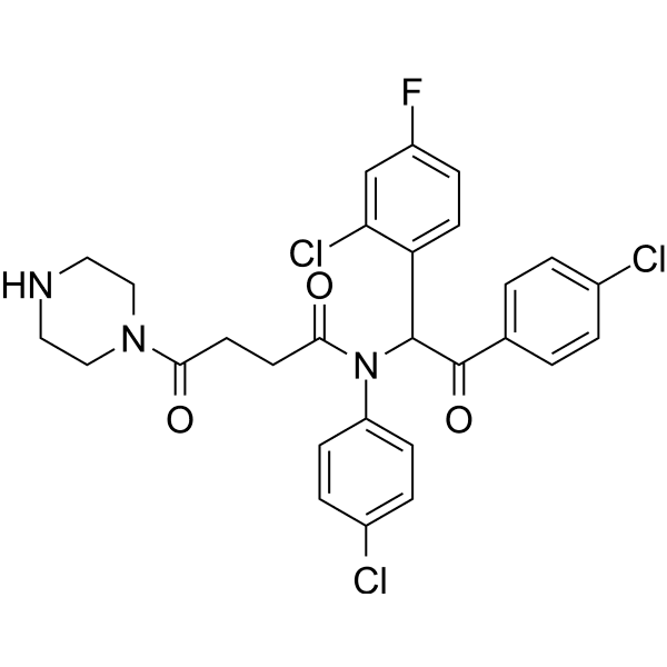 MDMX/MDM2-IN-2 Structure