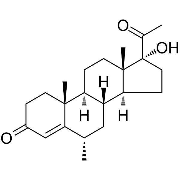 Medroxyprogesterone Structure