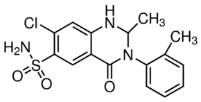 Metolazone Structure