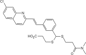 MK-571 sodium salt Structure