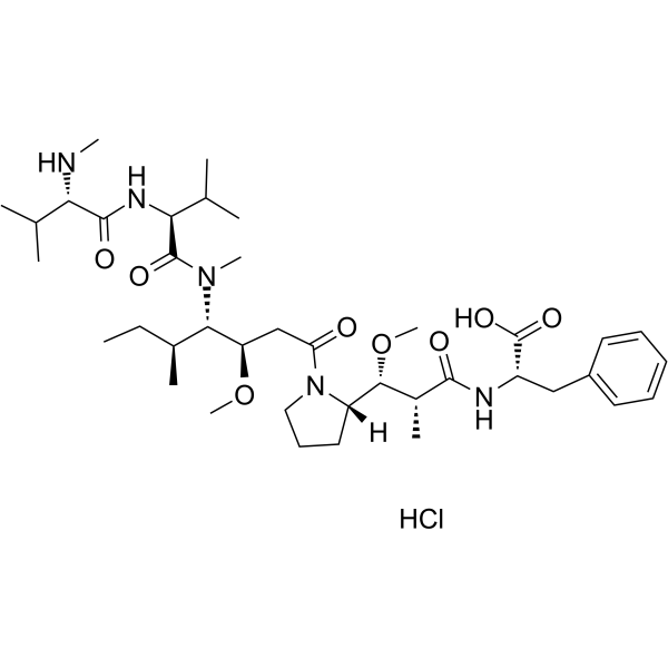 MMAF hydrochloride Structure