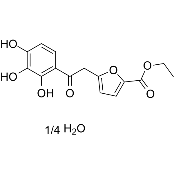 MMG-11 quarterhydrate Structure