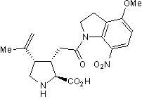 MNI caged kainic acid Structure