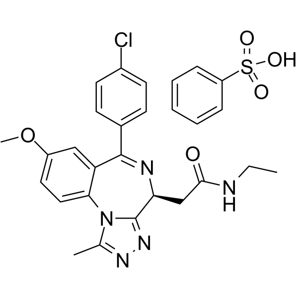 Molibresib besylate Structure