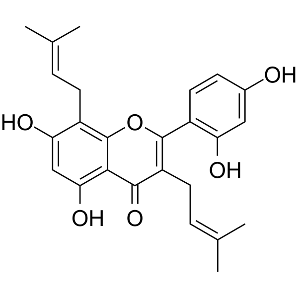 Mulberrin Structure