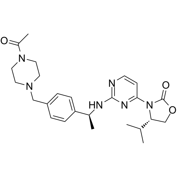 Mutant IDH1 inhibitor Structure