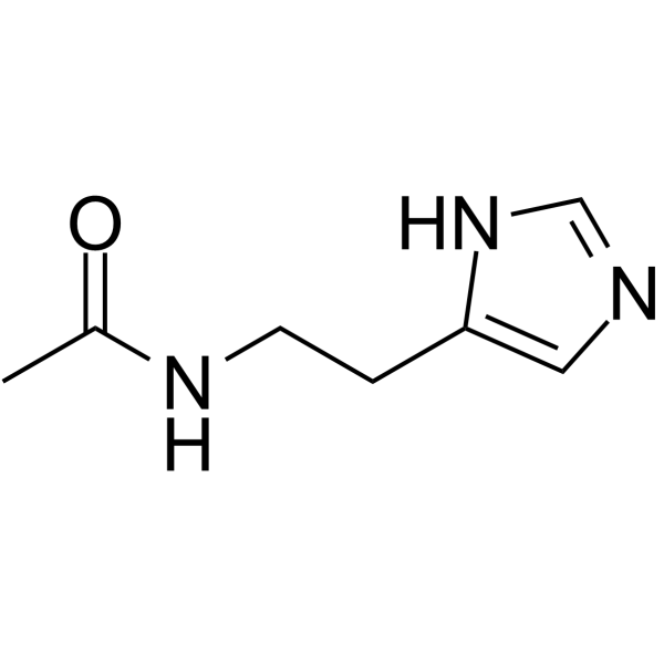N-Acetylhistamine Structure