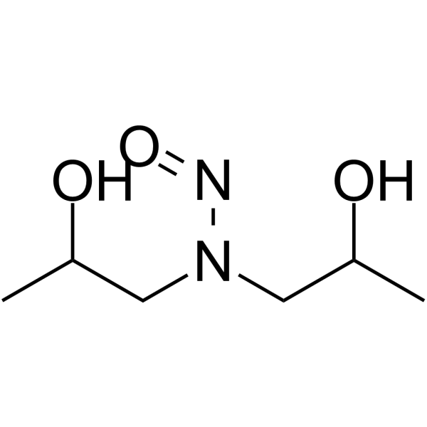 N-Bis(2-hydroxypropyl)nitrosamine Structure