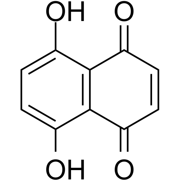 Naphthazarin Structure