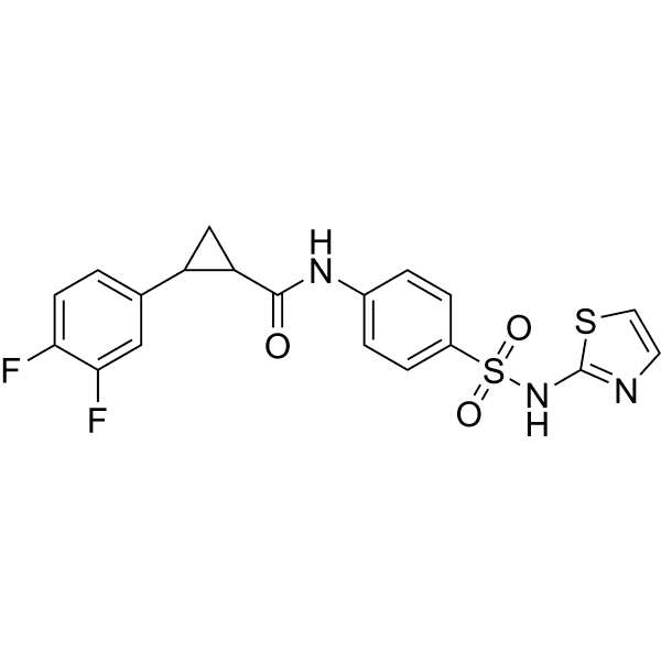 Nav1.3 channel inhibitor 1 Structure