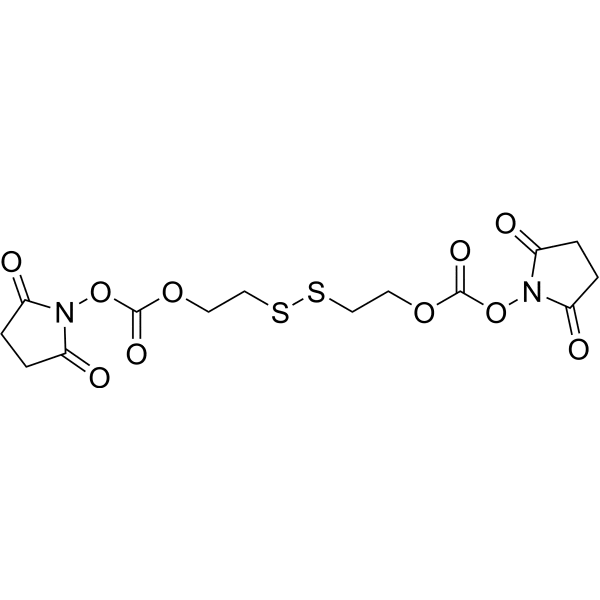 NHS-PEG1-SS-PEG1-NHS Structure