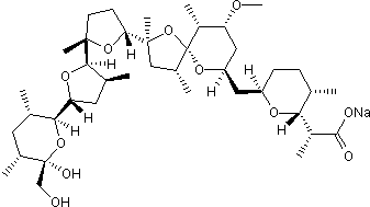 Nigericin sodium salt Structure