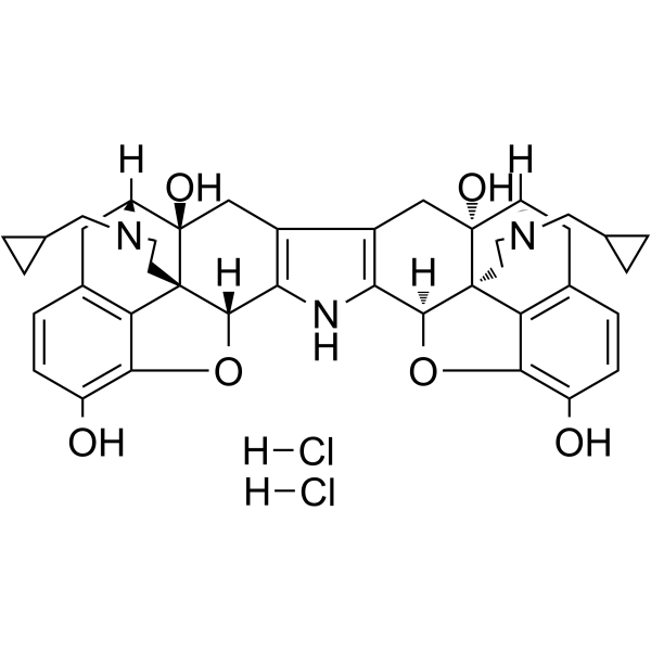 Norbinaltorphimine dihydrochloride Structure