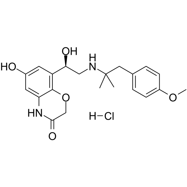 Olodaterol hydrochloride Structure