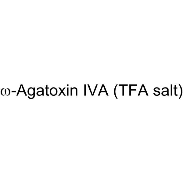 ω-Agatoxin IVA TFA  Structure