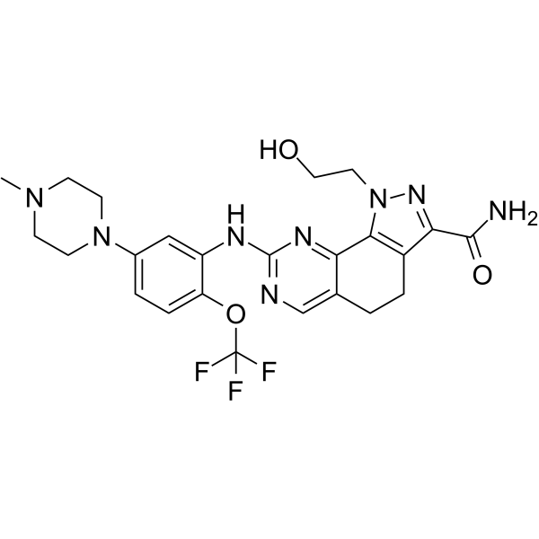 Onvansertib Structure