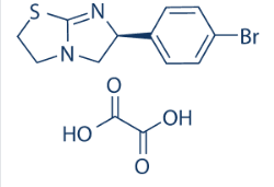 (-)-p-Bromotetramisole Oxalate Structure