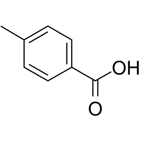 p-Toluic acid Structure