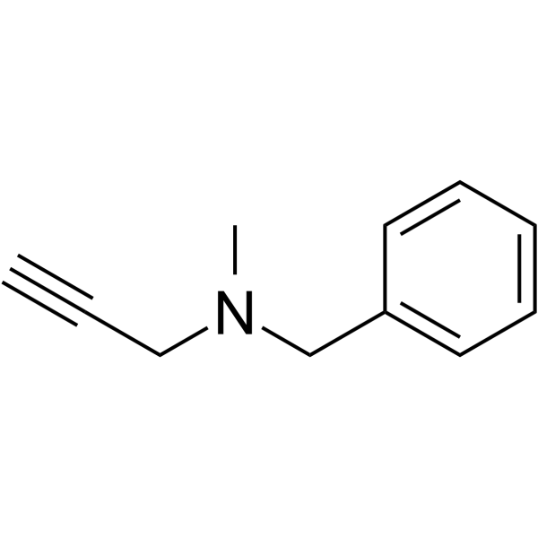 Pargyline Structure