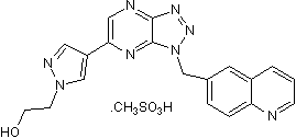 PF 04217903 mesylate Structure