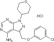 PF 4800567 hydrochloride Structure