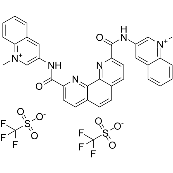 Phen-DC3 Trifluoromethanesulfonate Structure