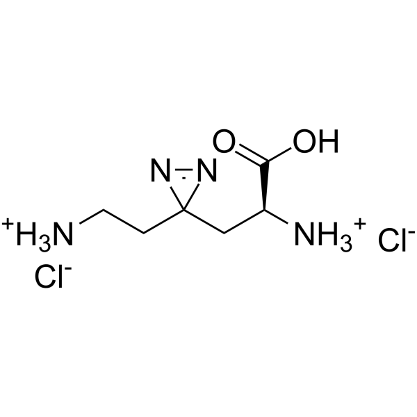 Photo-lysine hydrochloride Structure