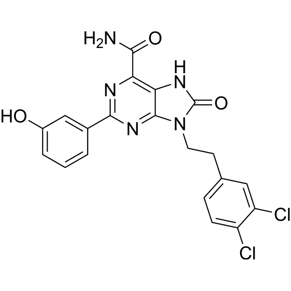 PI3Kδ-IN-12 Structure